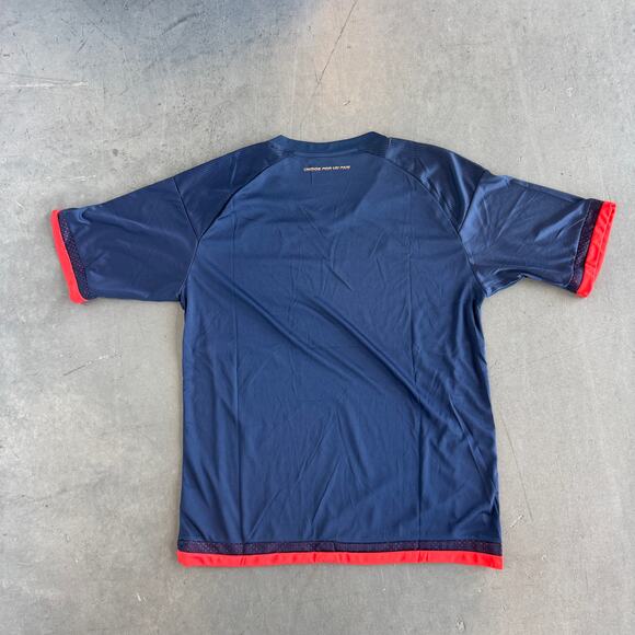 Vintage Y2K Adidas Colombia 2015 Football Soccer Jersey Navy Yellow Size XL - Picture 2 of 5